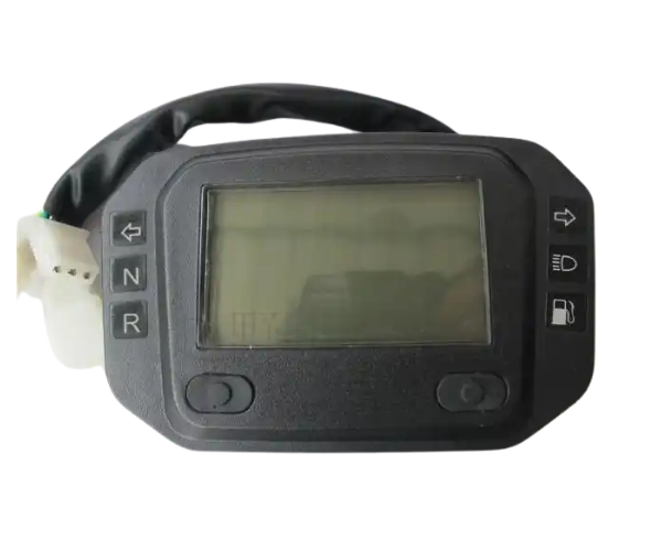 The motorcycle LCD instrument display is blurred, how to solve it?